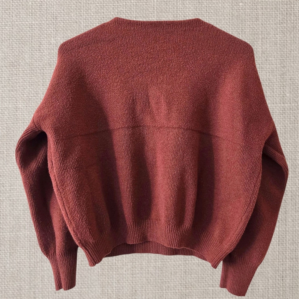 Lulu's Rust Fall Sweater - Picture 7 of 9